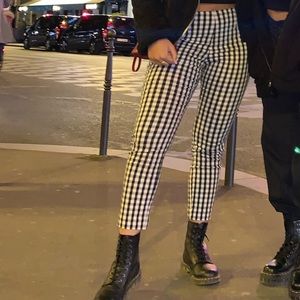 Gingham Pants